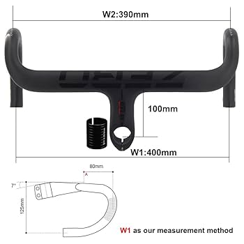 Amazon.co.jp: RXL SL ステム一体型ハンドル 28.6/31.8mm ロード